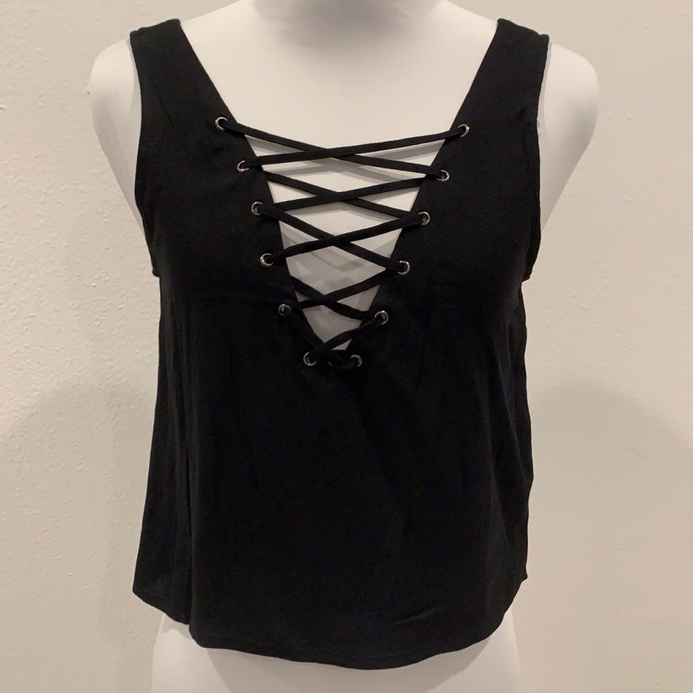 NWT Forever 21 black tank top sz Small